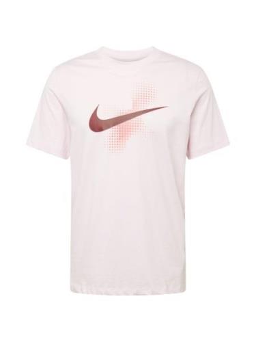 Nike Sportswear Paita 'SWOOSH'  vaalea pinkki / viininpunainen