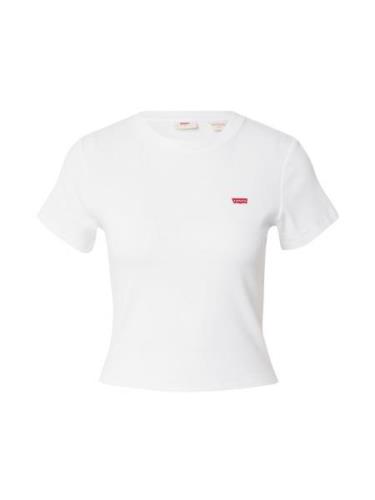 LEVI'S ® Paita 'Essential Sporty Tee'  punainen / valkoinen