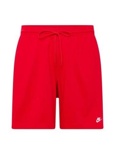 Nike Sportswear Housut 'Club'  punainen