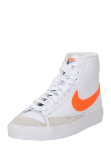 Nike Sportswear Tennarit 'Blazer 77'  beigenharmaa / neonoranssi / val...