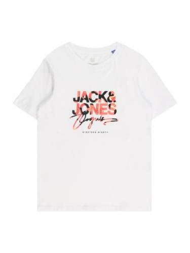 Jack & Jones Junior Paita 'ARUBA'  oranssi / musta / valkoinen