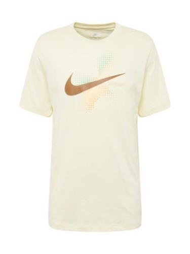 Nike Sportswear Paita 'SWOOSH'  ecru / ruskea / minttu / oranssi