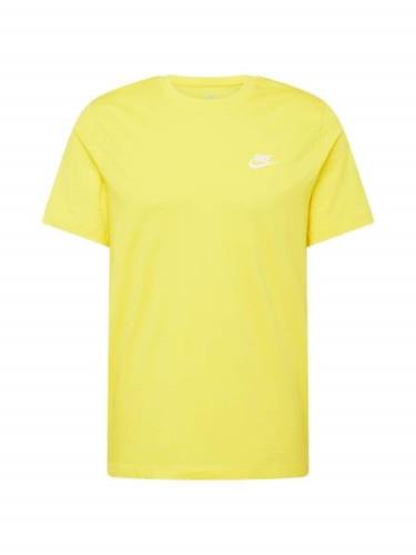 Nike Sportswear Paita 'CLUB'  keltainen / valkoinen