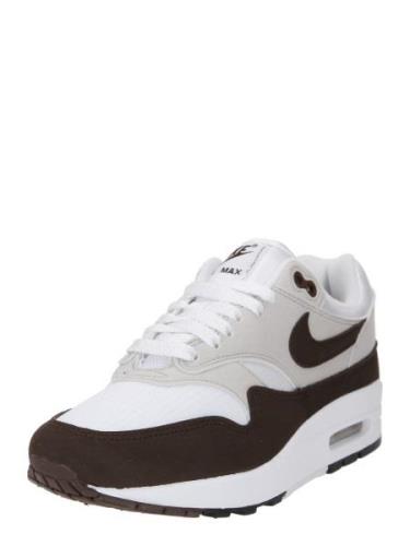 Nike Sportswear Matalavartiset tennarit 'Air Max 1 87'  tummanruskea /...