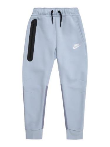 Nike Sportswear Housut 'TECH FLC'  opaali / kyyhkynsininen / musta / v...