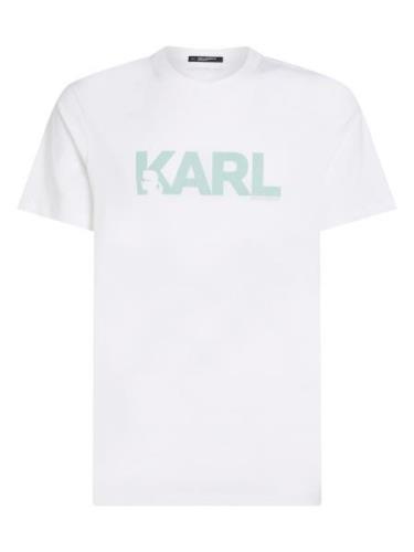Karl Lagerfeld Paita  sininen / valkoinen