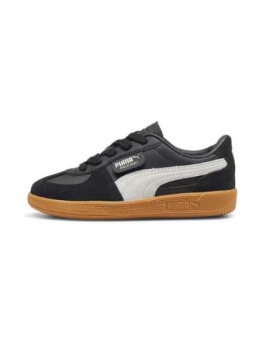 PUMA Tennarit 'Palermo'  vaaleanharmaa / musta / valkoinen