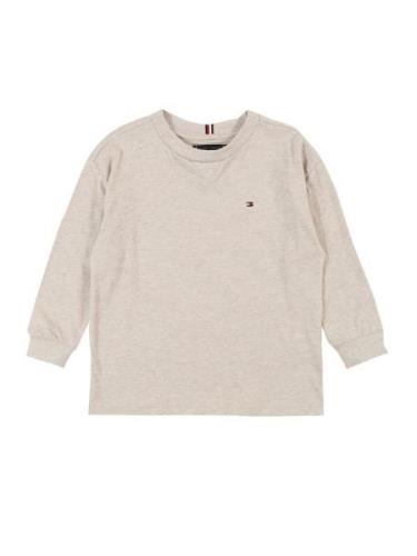 TOMMY HILFIGER Paita  meleerattu beige / laivastonsininen / punainen