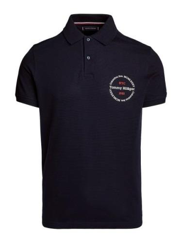 TOMMY HILFIGER Paita  marine / punainen / valkoinen