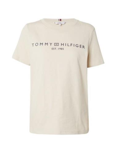 TOMMY HILFIGER Paita  beige / musta