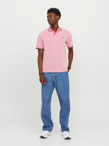 JACK & JONES Paita 'Bluwin'  laivastonsininen / vaalea pinkki / offwhi...