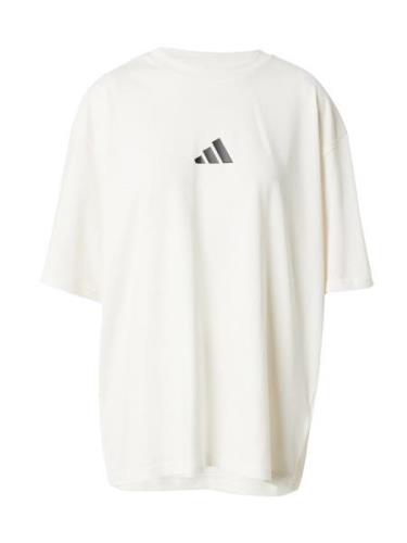 ADIDAS PERFORMANCE Toiminnallinen paita  musta / offwhite