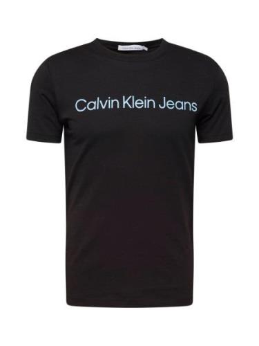 Calvin Klein Jeans Paita  vaaleansininen / musta