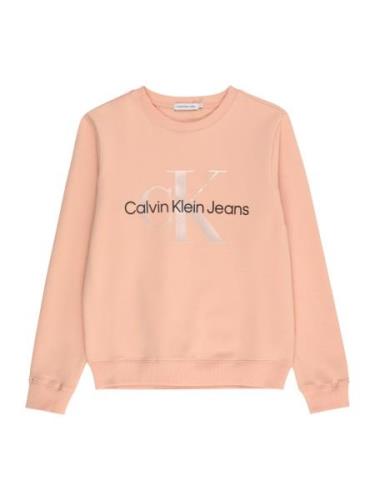 Calvin Klein Jeans Collegepaita  puuteri / musta / hopea