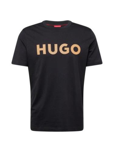 HUGO Paita 'Dulivio'  beige / musta
