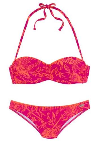 VENICE BEACH Bikini  oranssi / tumma pinkki