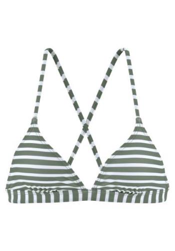 VENICE BEACH Bikinitoppi  vihreä / valkoinen