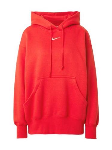 Nike Sportswear Collegepaita 'Phoenix Fleece'  punainen / valkoinen