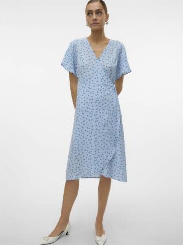 VERO MODA Mekko 'SAKI'  sininen / vaaleansininen / valkoinen