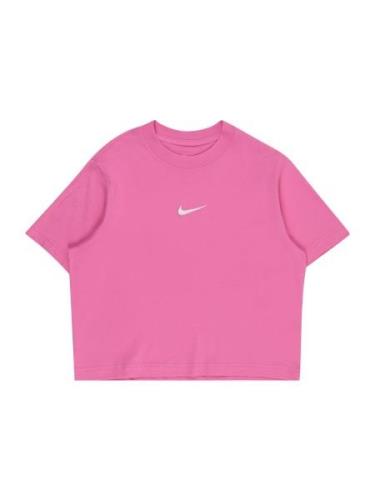 Nike Sportswear Paita 'ESSNTL'  vaaleanpunainen / valkoinen