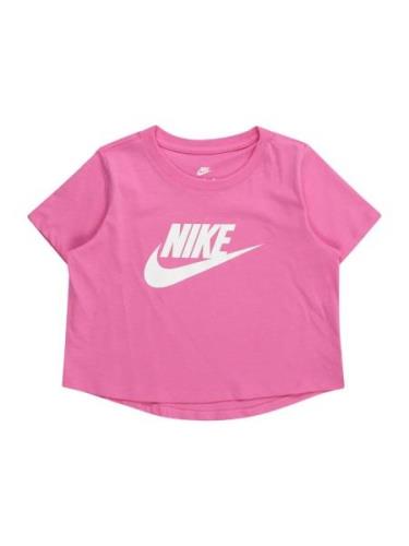 Nike Sportswear Paita  vaaleanpunainen / valkoinen