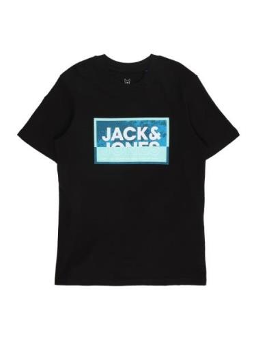 Jack & Jones Junior Paita 'JCOLOGAN'  sininen / turkoosi / musta / val...