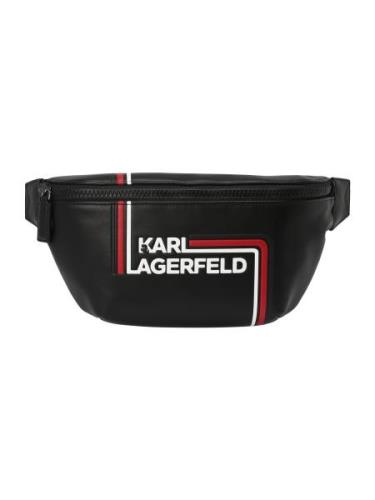 Karl Lagerfeld Vyölaukku 'ESSENTIAL'  punainen / musta / valkoinen