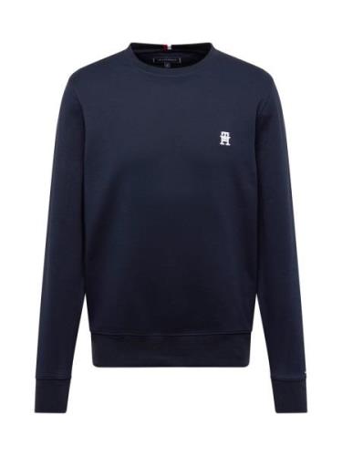 TOMMY HILFIGER Collegepaita  tummansininen / valkoinen