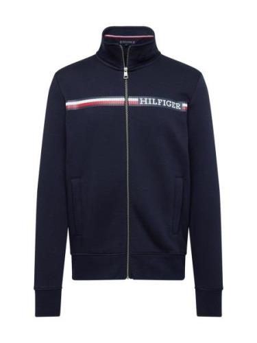 TOMMY HILFIGER Collegetakki  laivastonsininen / punainen / offwhite