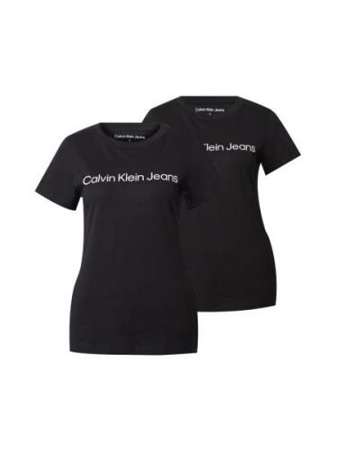 Calvin Klein Jeans Paita  yönsininen / musta / valkoinen