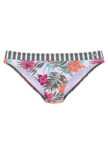 VENICE BEACH Bikinihousut 'Summer'  oliivi / syreeni / tumma pinkki / ...