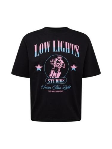 Low Lights Studios Paita 'Faster Than Light'  vaaleansininen / roosa /...