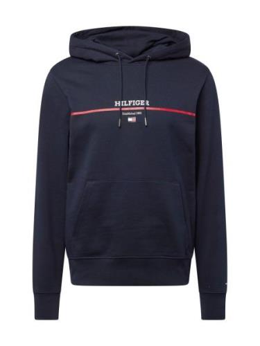 TOMMY HILFIGER Collegepaita  marine / punainen / valkoinen