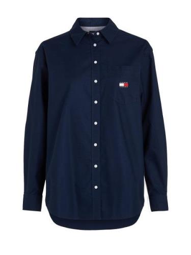 Tommy Jeans Pusero  marine / punainen / valkoinen