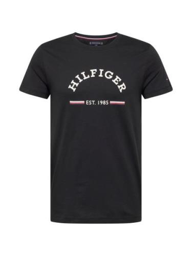 TOMMY HILFIGER Paita  punainen / musta / valkoinen