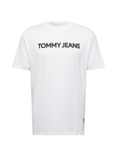 Tommy Jeans Paita 'CLASSIC'  musta / valkoinen