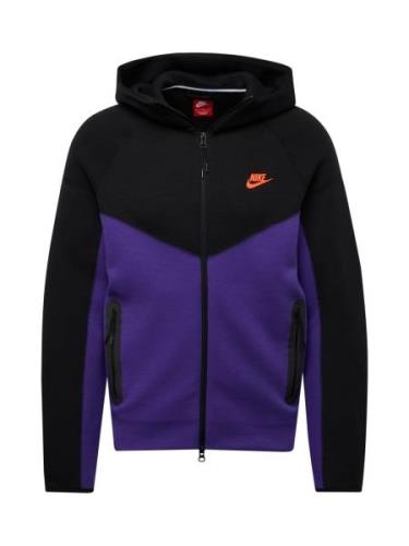 Nike Sportswear Collegetakki  tummanvioletti / oranssi / musta