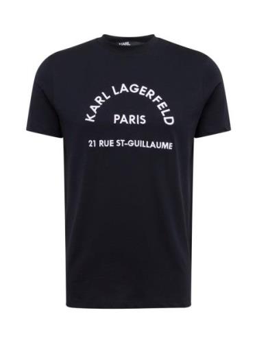Karl Lagerfeld Paita  tummansininen / valkoinen