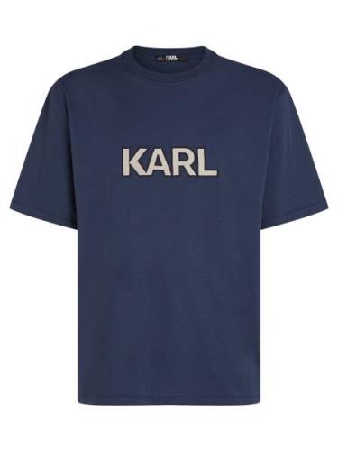 Karl Lagerfeld Paita  beige / sininen
