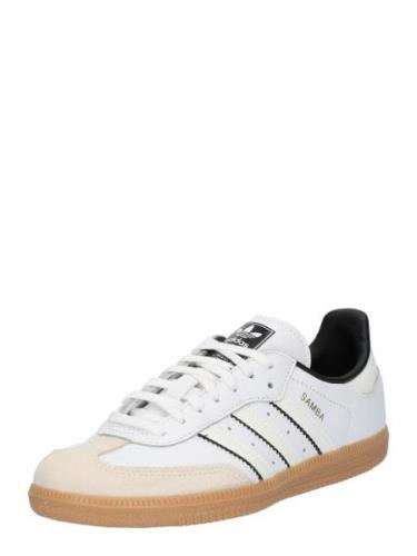 ADIDAS ORIGINALS Tennarit 'SAMBA'  beige / musta / valkoinen