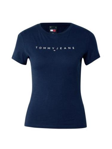 Tommy Jeans Curve Paita  marine / karmiininpunaine / valkoinen