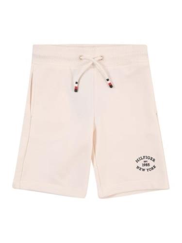 TOMMY HILFIGER Housut  musta / offwhite