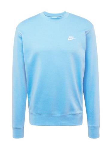 Nike Sportswear Collegepaita 'Club'  vaaleansininen / valkoinen