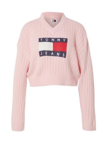 Tommy Jeans Neulepaita  laivastonsininen / vaalea pinkki / punainen / ...