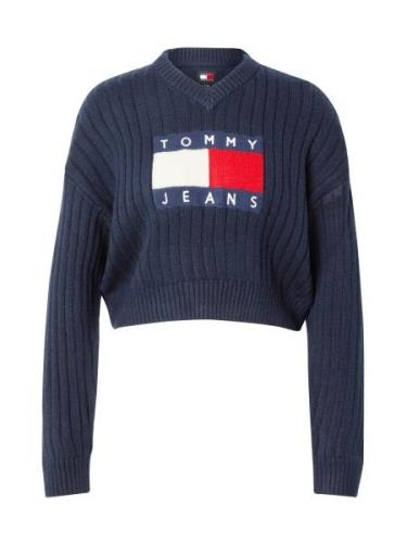 Tommy Jeans Neulepaita  laivastonsininen / punainen / valkoinen