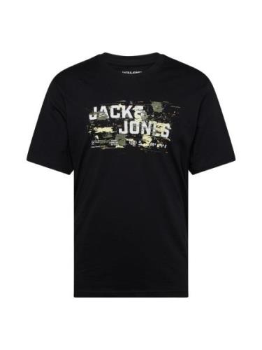 JACK & JONES Paita 'JCOOutdoor'  pastellinkeltainen / oliivi / musta /...