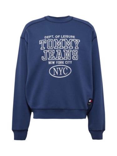 Tommy Jeans Collegepaita 'Prep Explorer'  laivastonsininen / valkoinen