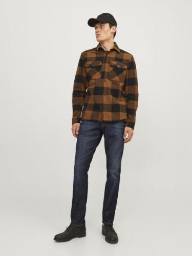 JACK & JONES Farkut 'JJGlenn'  tummansininen