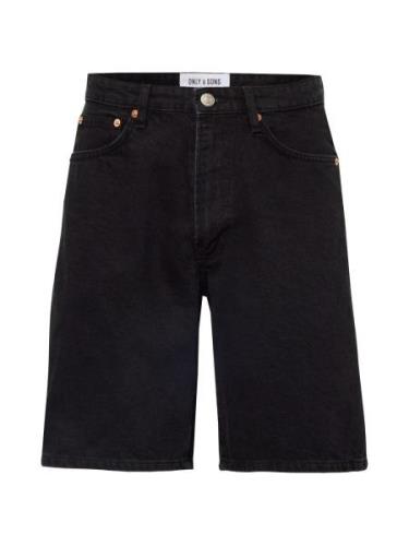 Only & Sons Farkut 'ONSFADE'  musta denim