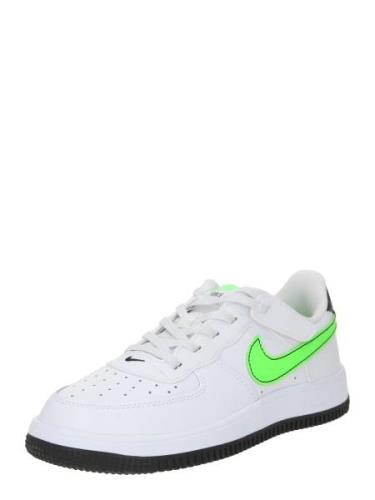 Nike Sportswear Tennarit 'Force 1'  neonvihreä / musta / valkoinen